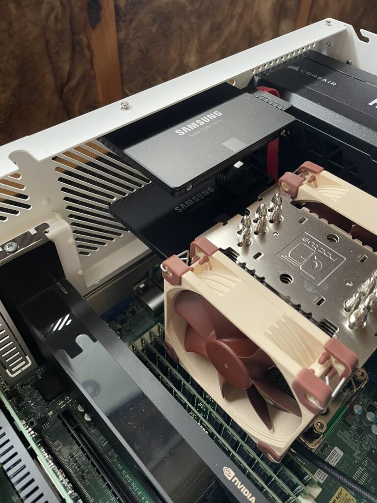 Two Samsung Evo 870 consumer SSDs in a ZFS mirror